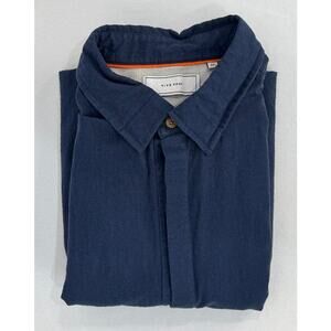 Five Four Men's XL Button-Down Shirt with hidden buttons.